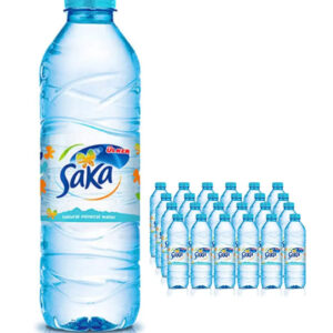 Saka Natural Mineral Water Multipack, 24 x 500 ml