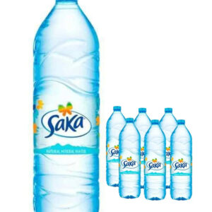 Saka Natural Mineral Water Multipack, 6 x 1.5 L
