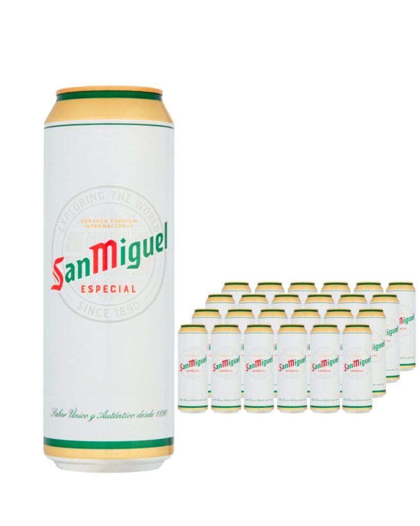Wholesale San Miguel Premium Lager Beer Can Multipack 24 x 568 ml