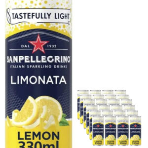 San Pellegrino Limonata Sparkling Water Multipack, 24 x 330 ml