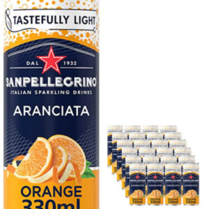 San Pellegrino Aranciata Sparkling Drink Multipack, 24 x 330 ml