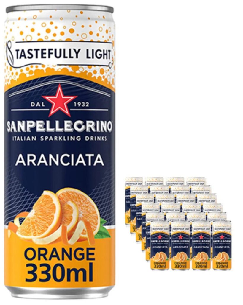 Wholesale San Pellegrino Aranciata Sparkling Drink Multipack 24 x 330 ml