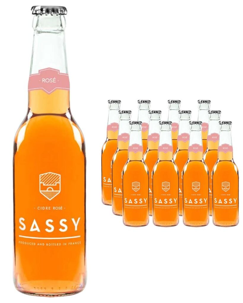 Wholesale Sassy Cidre Rosé Cider Multipack 12 x 330 ml