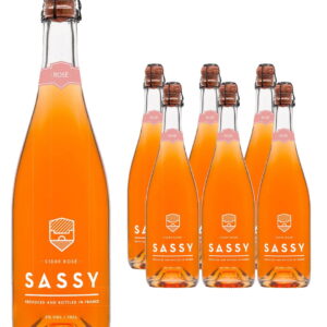 Sassy Cidre Rosé Cider Multipack, 6 x 750 ml