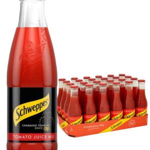 Schweppes Tomato Juice Multipack, 24 x 200 ml