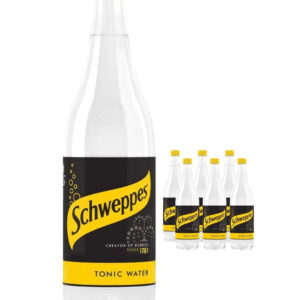 Schweppes Tonic, 6 x 1 L Multipack
