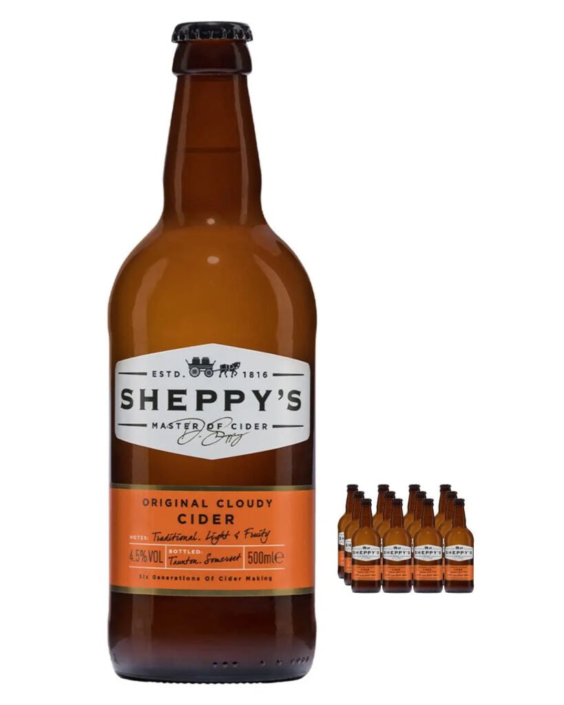 Wholesale Sheppy's Original Cloudy Cider Multipack 12 x 500 ml