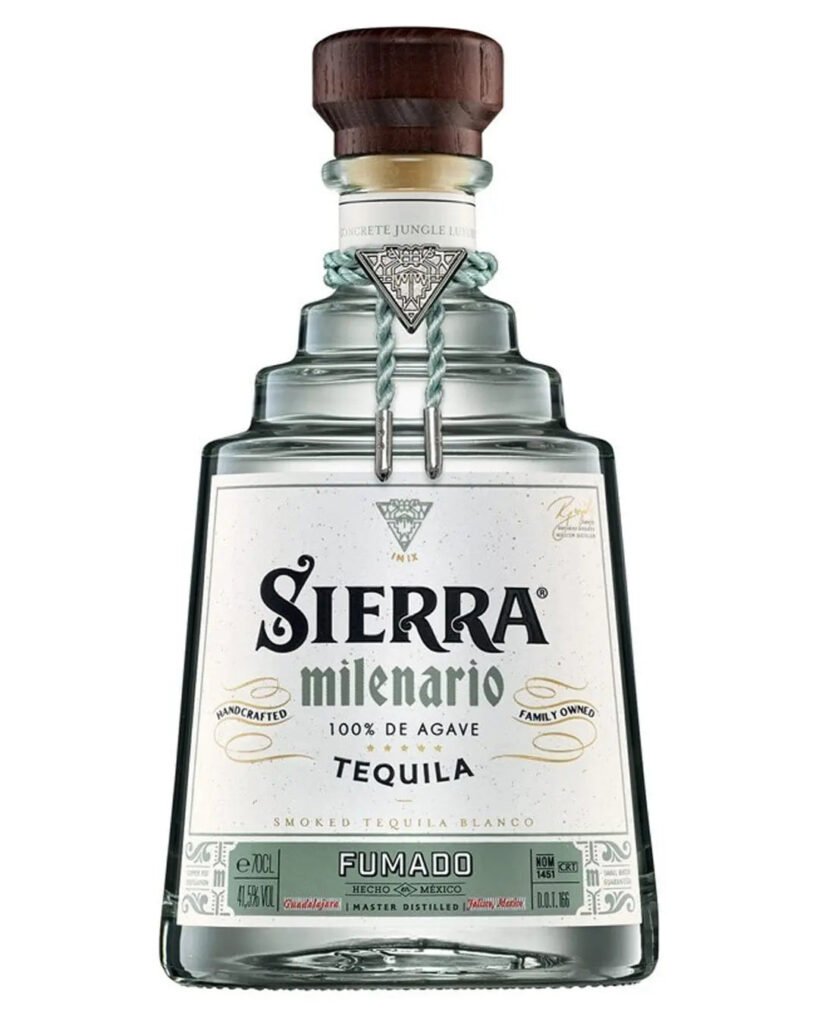 Wholesale Sierra Milenario Fumado Blanco Tequila 70 cl
