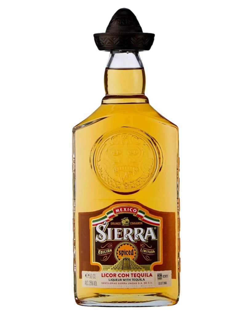 Wholesale Sierra Spiced Tequila 50 cl