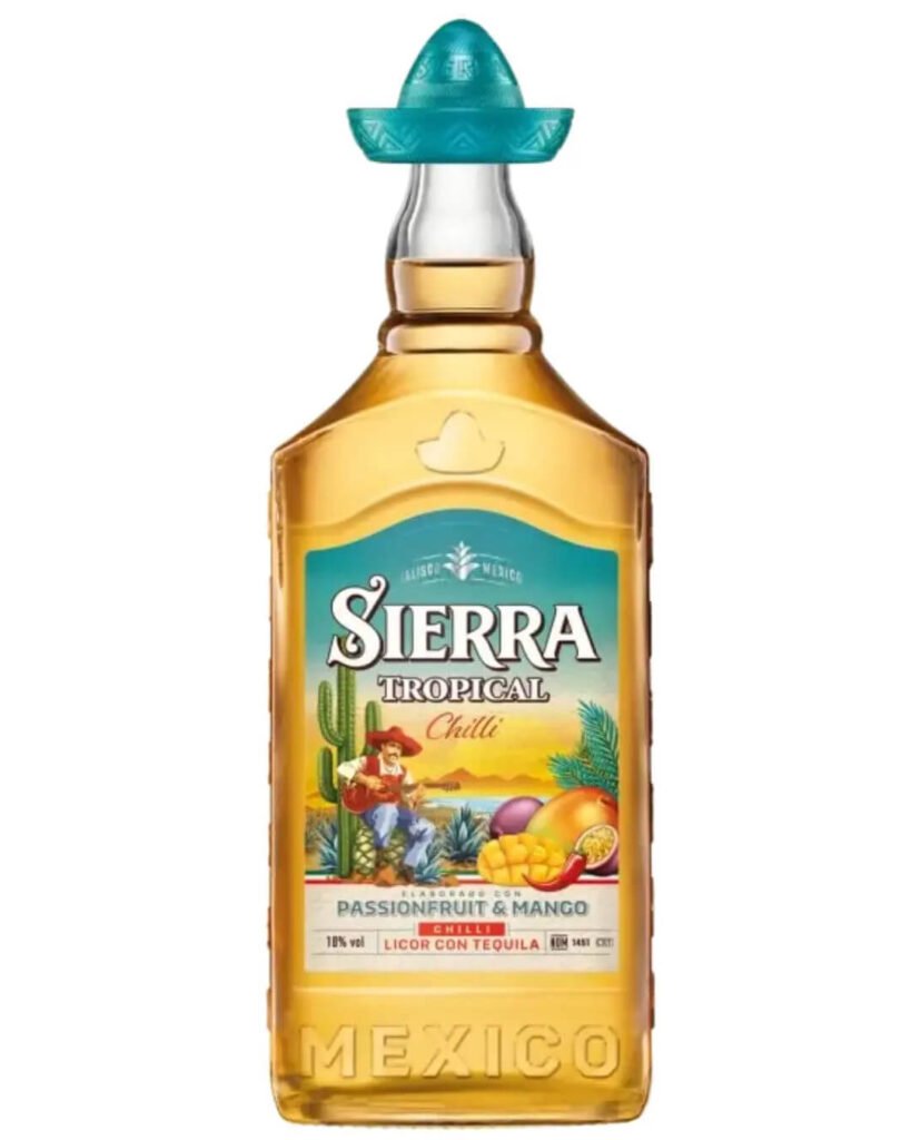 Wholesale Sierra Tequila Tropical Chilli Liqueur 70 cl