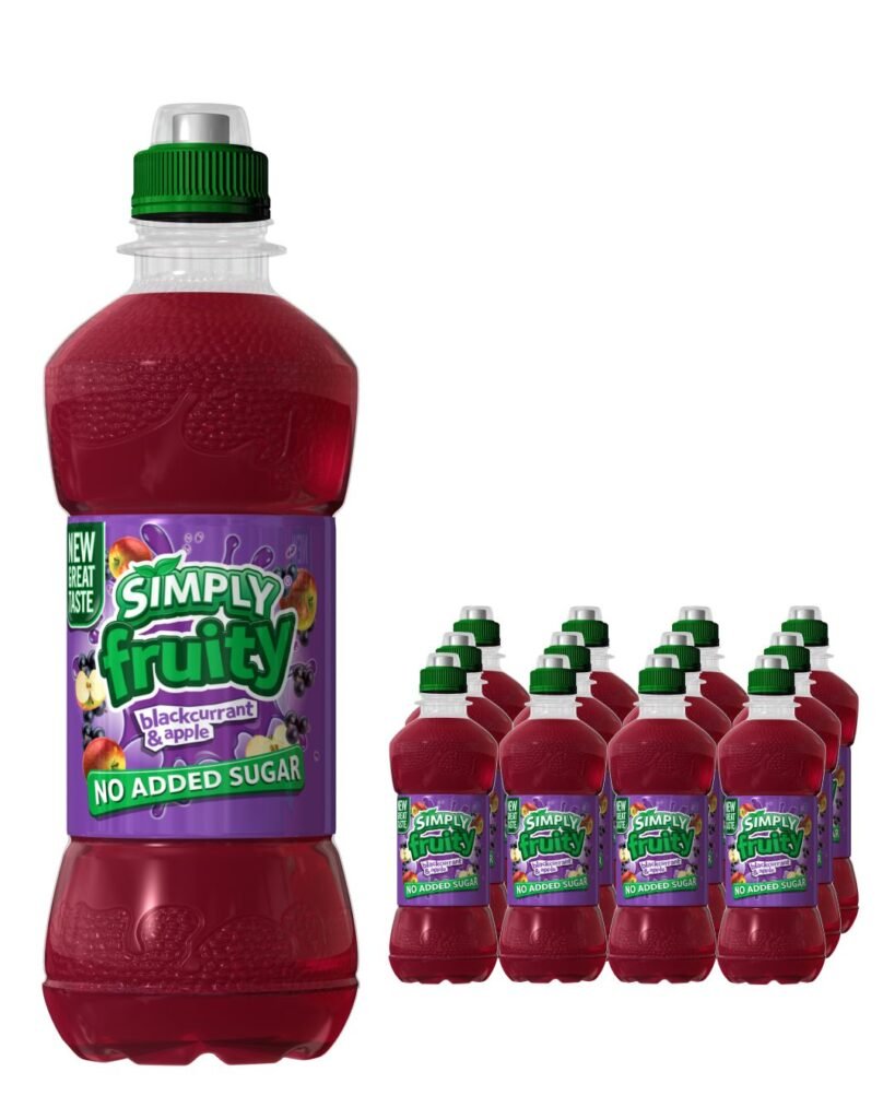 Wholesale Simply Fruity Blackcurrant & Apple Juice Multipack 12 x 330 ml
