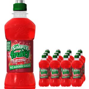 Simply Fruity Strawberry Juice Multipack, 12 x 330 ml