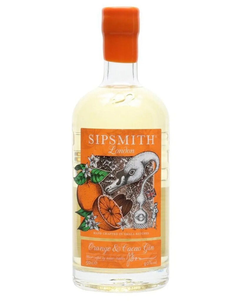Wholesale Sipsmith Orange Cacao Gin 50 cl