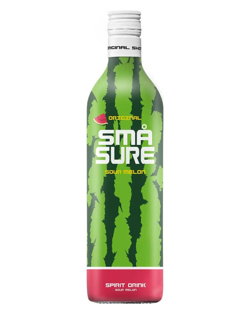 Wholesale Små Sour Melon Shot 70 cl