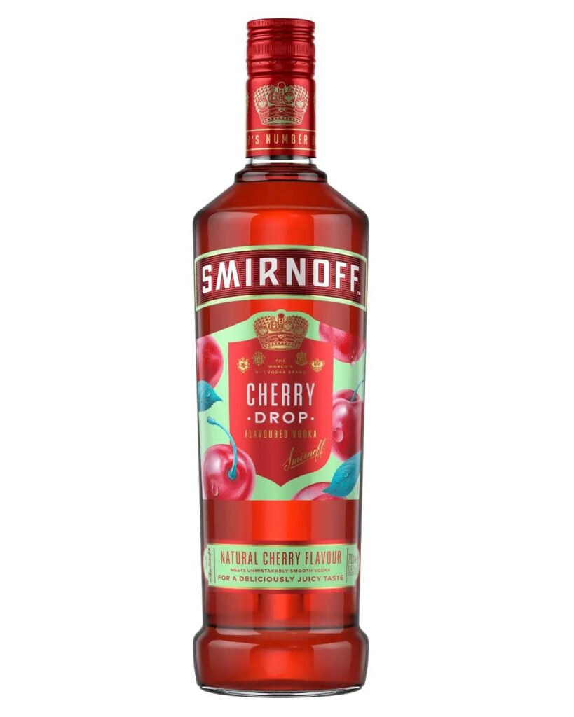 Wholesale Smirnoff Cherry Drop Vodka 70 cl