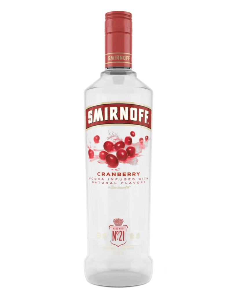 Wholesale Smirnoff Cranberry Vodka 75 cl