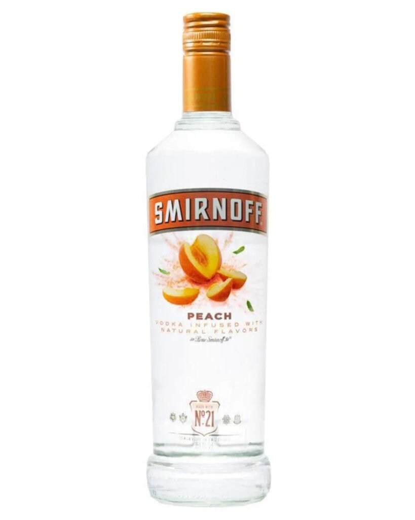 Wholesale Smirnoff Peach Vodka 75 cl