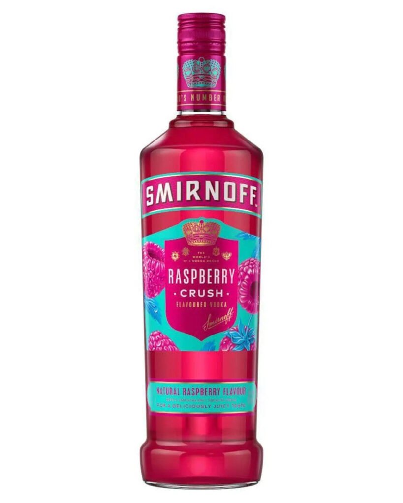 Wholesale Smirnoff Raspberry Crush Vodka 70 cl