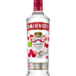 Smirnoff Raspberry Vodka, 70 cl
