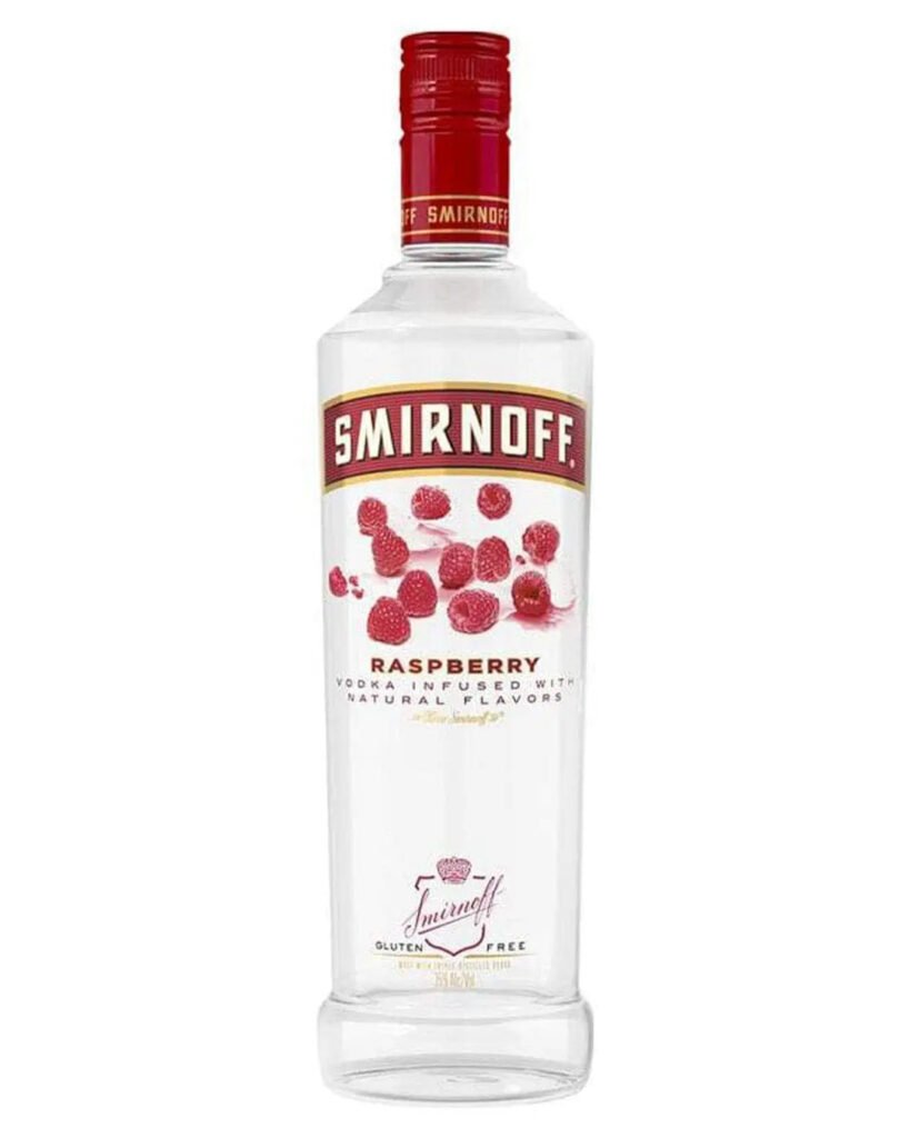 Wholesale Smirnoff Raspberry Vodka 75 cl