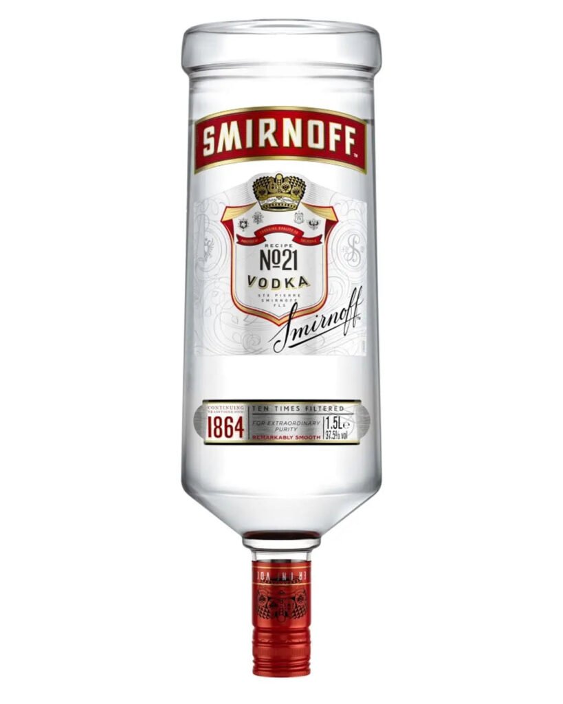 Wholesale Smirnoff Red Label Vodka 1.5 L