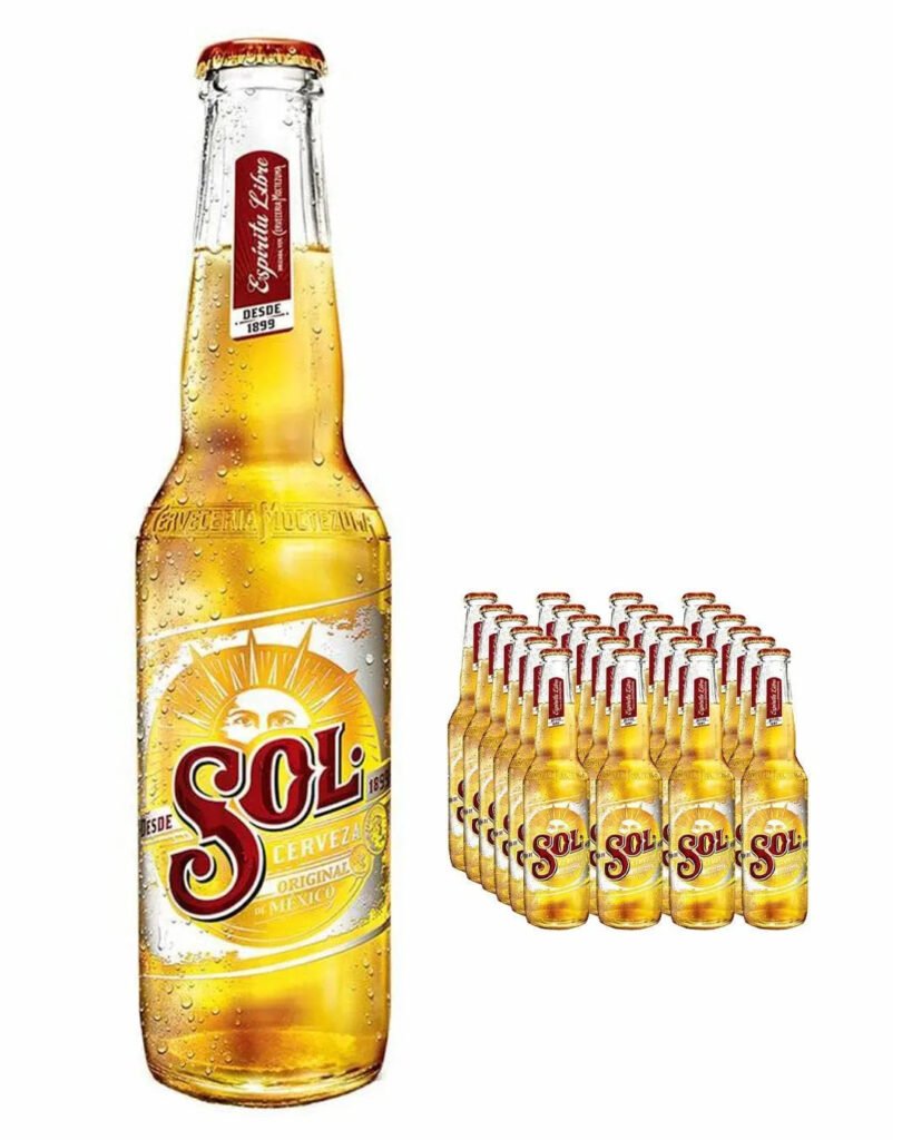Wholesale Sol Original Mexican Lager Beer Bottle Multipack 24 x 330 ml