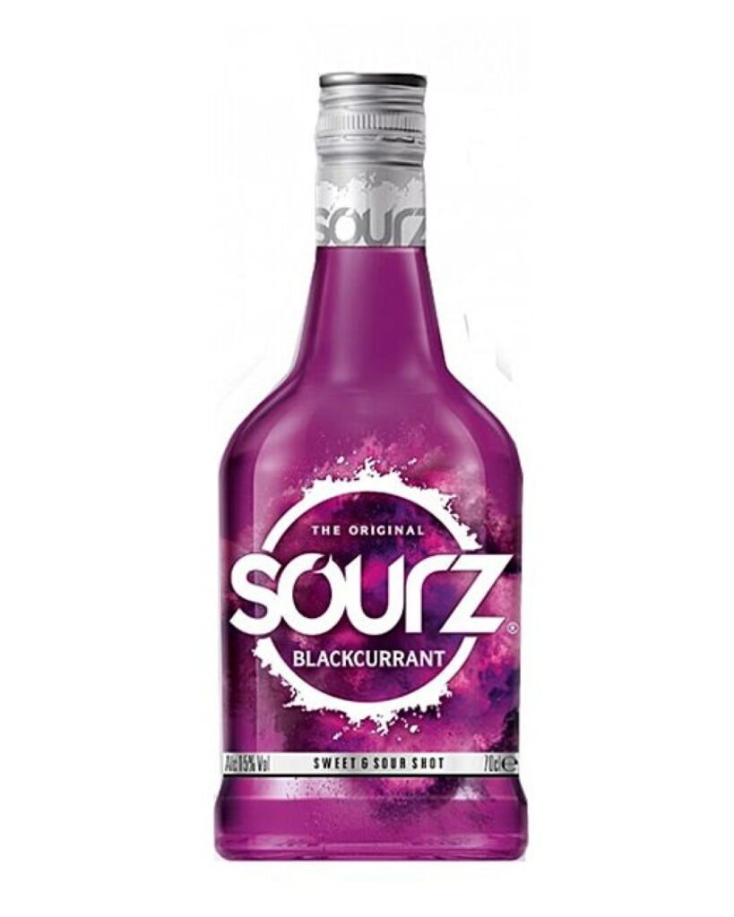 Wholesale Sourz Blackcurrant Liqueur 70 cl