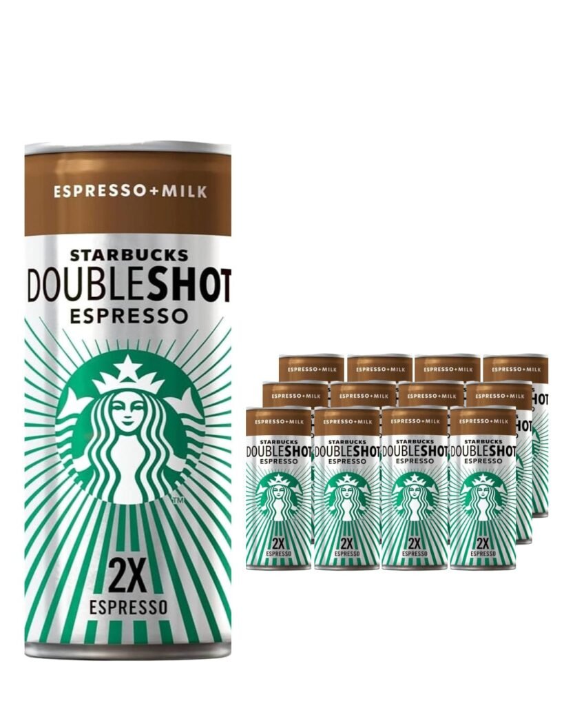Wholesale Starbucks Doubleshot Espresso Iced Coffee Can Multipack 12 x 200 ml