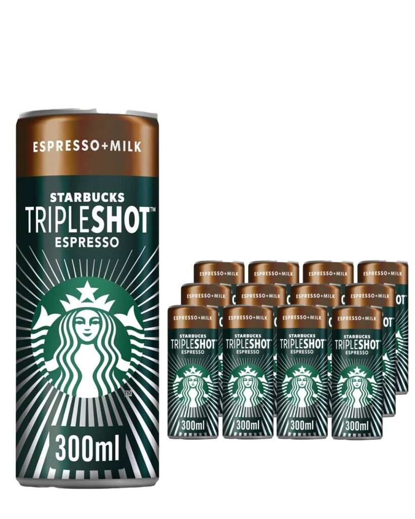 Wholesale Starbucks Tripleshot Espresso Iced Coffee Can Multipack 12 x 300 ml