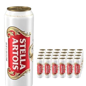 Stella Artois Premium Lager Beer Multipack, 24 x 568 ml