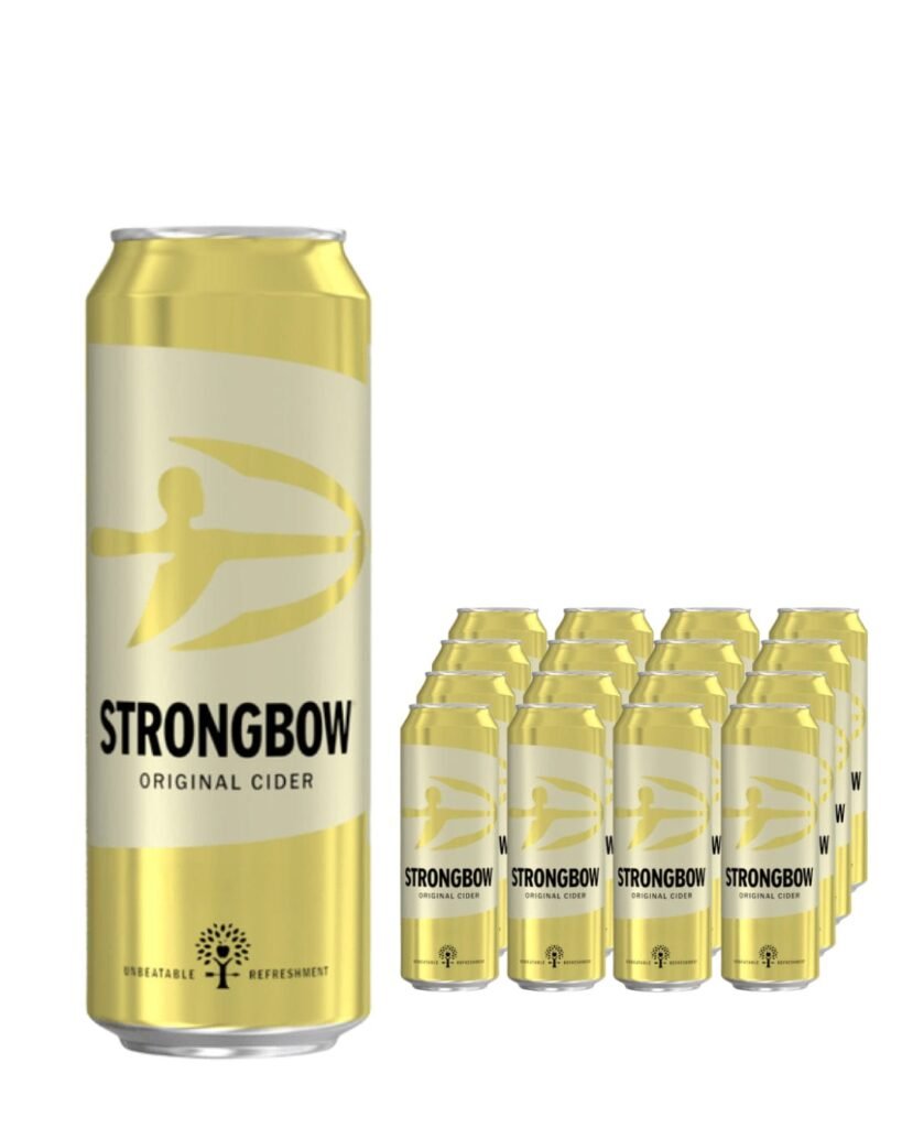 Wholesale Strongbow Original Cider Pint Can Multipack 24 x 568 ml