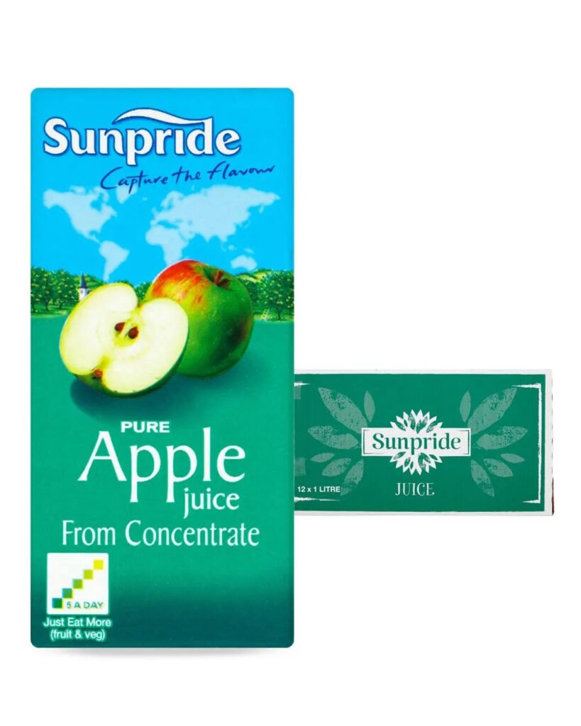 Wholesale Sunpride Apple Juice Multipack 12 x 1 L