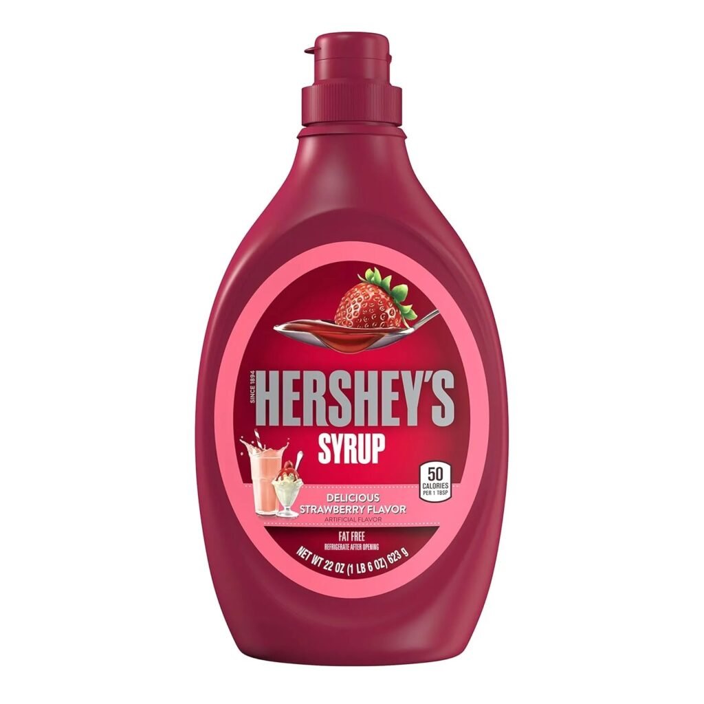 Wholesale Hershey's Strawberry Syrup: 22-Ounce Bottle
