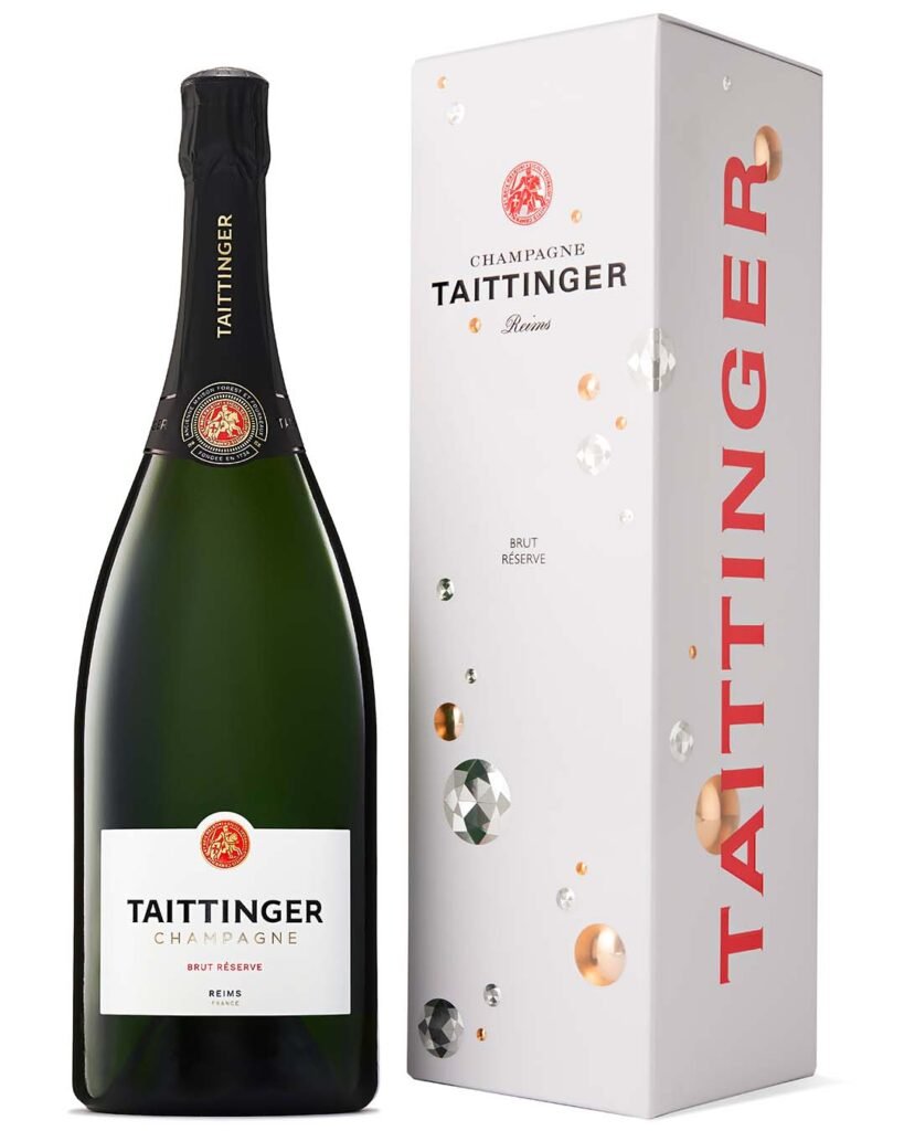Wholesale Taittinger Brut Reserve NV Magnum in Gift Box 1.5 L