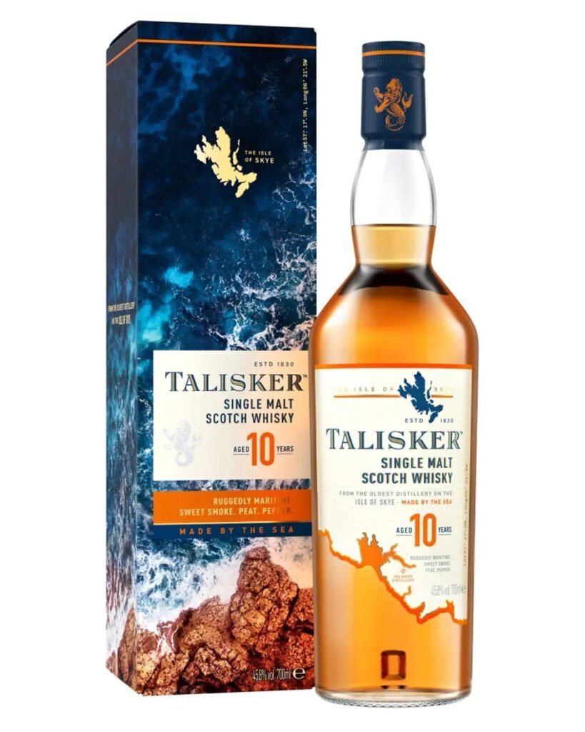 Wholesale Talisker 10 Year Old Whisky 70 cl