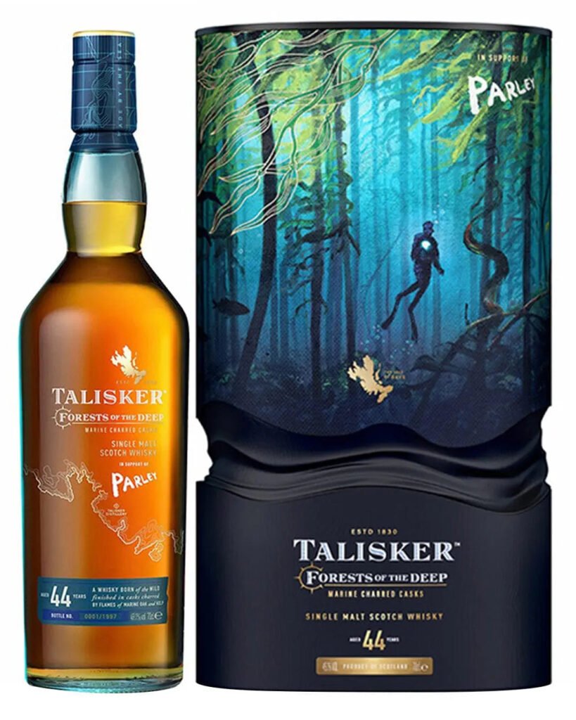 Wholesale Talisker X Parley 44 Year Old Forests Of the Deep Island Whisky 70 cl