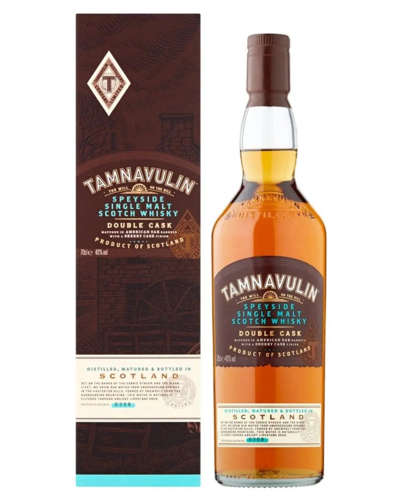 Wholesale Tamnavulin Double Cask Single Malt Whisky 70 cl