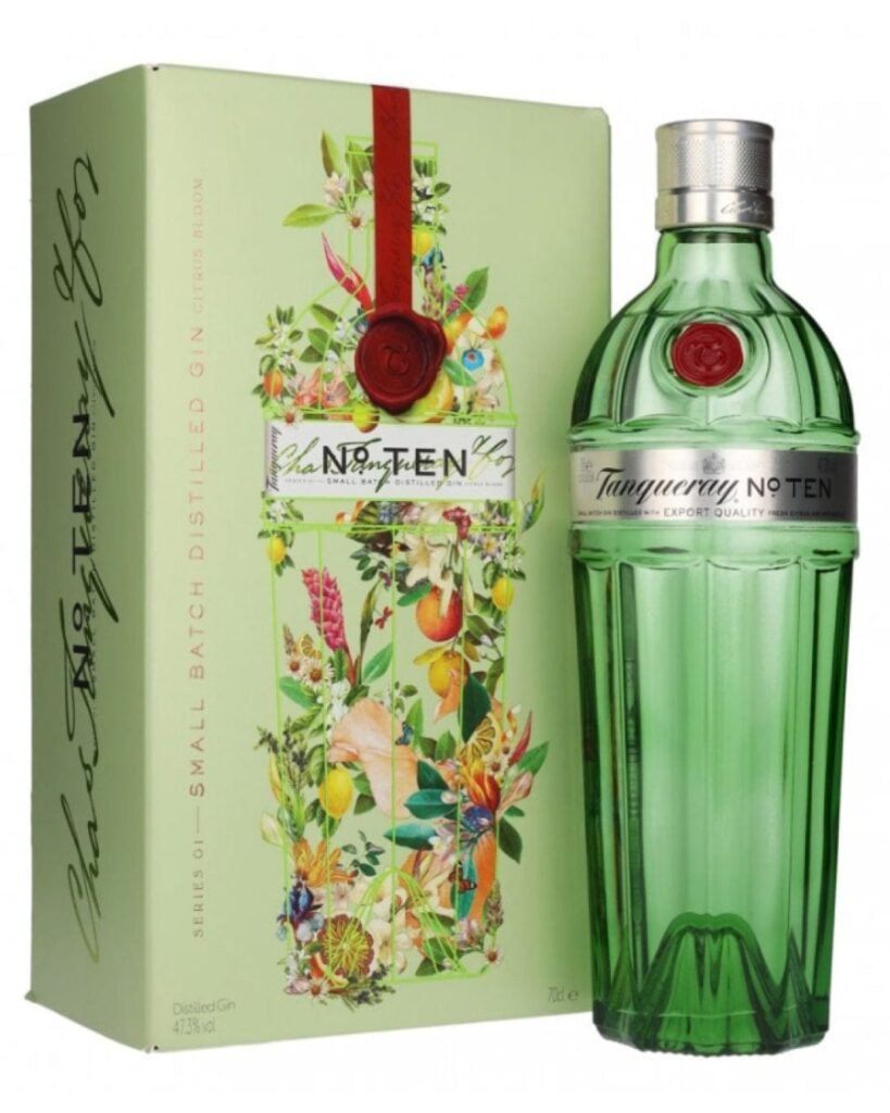 Wholesale Tanqueray No.10 Gin - 'Alive with Freshness' Gift Box 70 cl