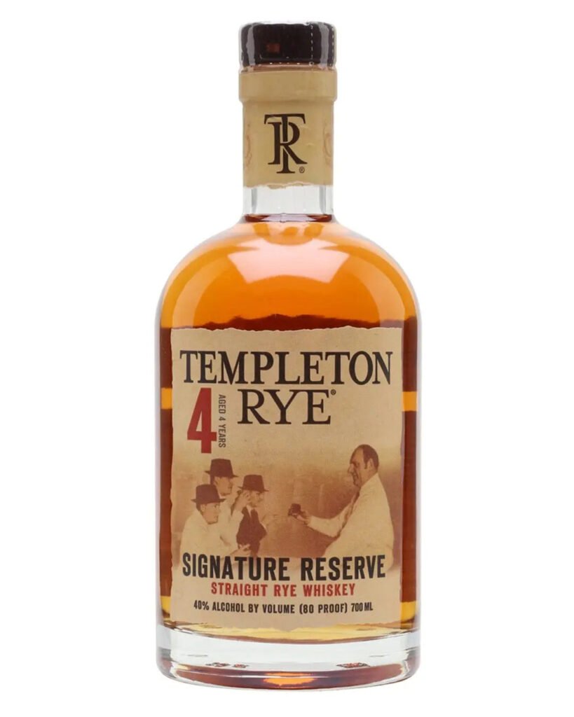 Wholesale Templeton Rye 4 Year Old Signature Reserve Whiskey 70 cl
