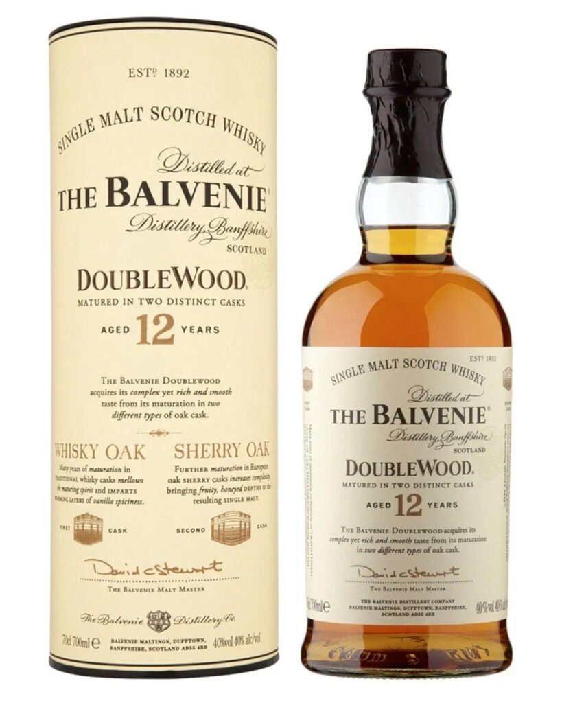Wholesale The Balvenie Doublewood 12 Year Old Single Malt Scotch Whisky 70 cl