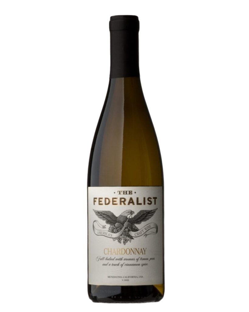 Wholesale The Federalist Chardonnay 75 cl