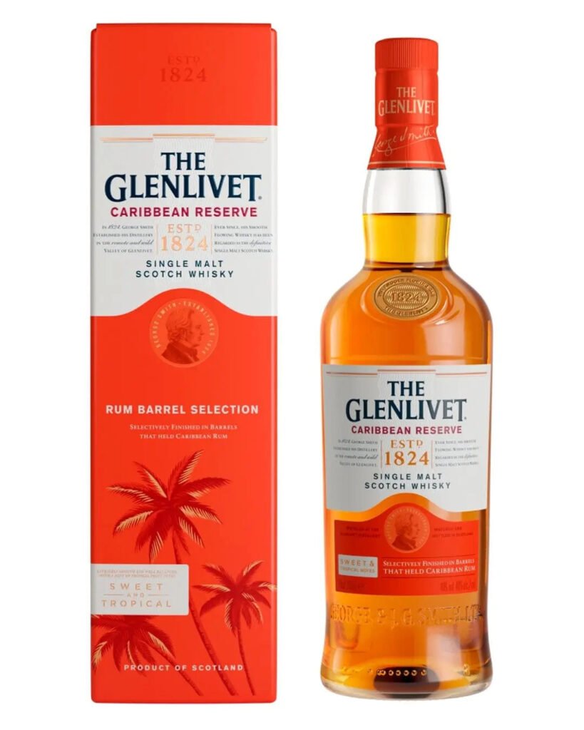 Wholesale The Glenlivet Caribbean Reserve Single Malt Whisky 70 cl