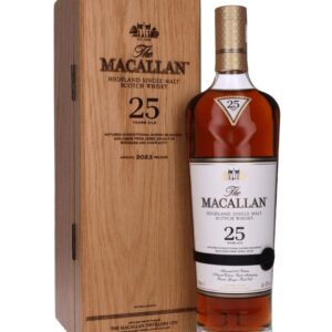 The Macallan 25 Year Old Sherry Oak 2023 Release Malt Whisky, 70 cl