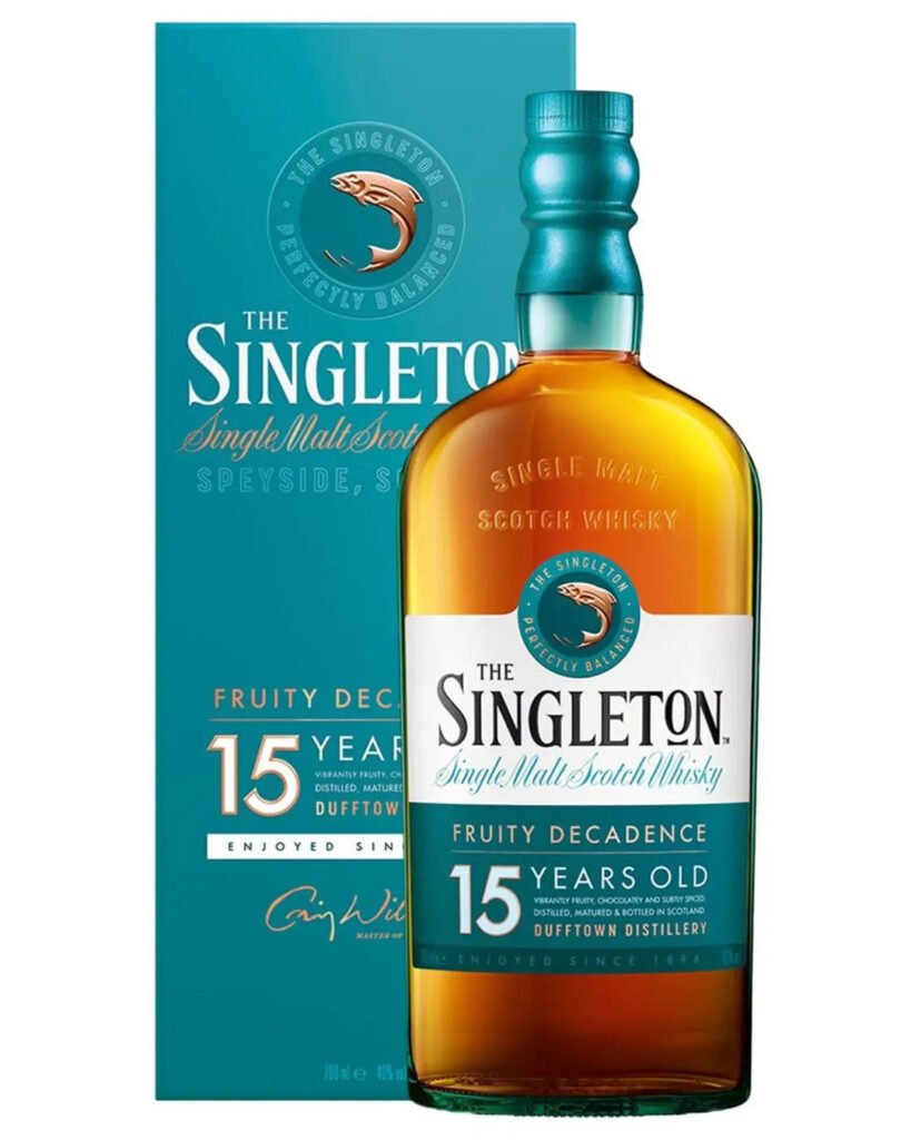 Wholesale The Singleton of Dufftown 15 Year Old Single Malt Scotch Whisky 70 cl