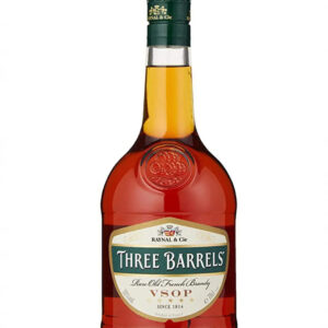 Three Barrels VSOP Brandy, 70 cl