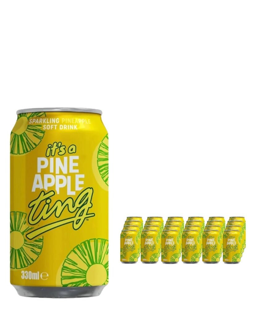 Wholesale Ting Pineapple Soda Can Multipack 24 x 330 ml