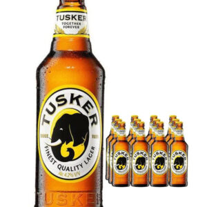 Tusker Finest Quality Lager Multipack, 12 x 500 ml