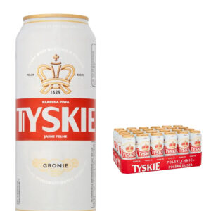 Tyskie Premium Lager Multipack, 24 x 500 ml