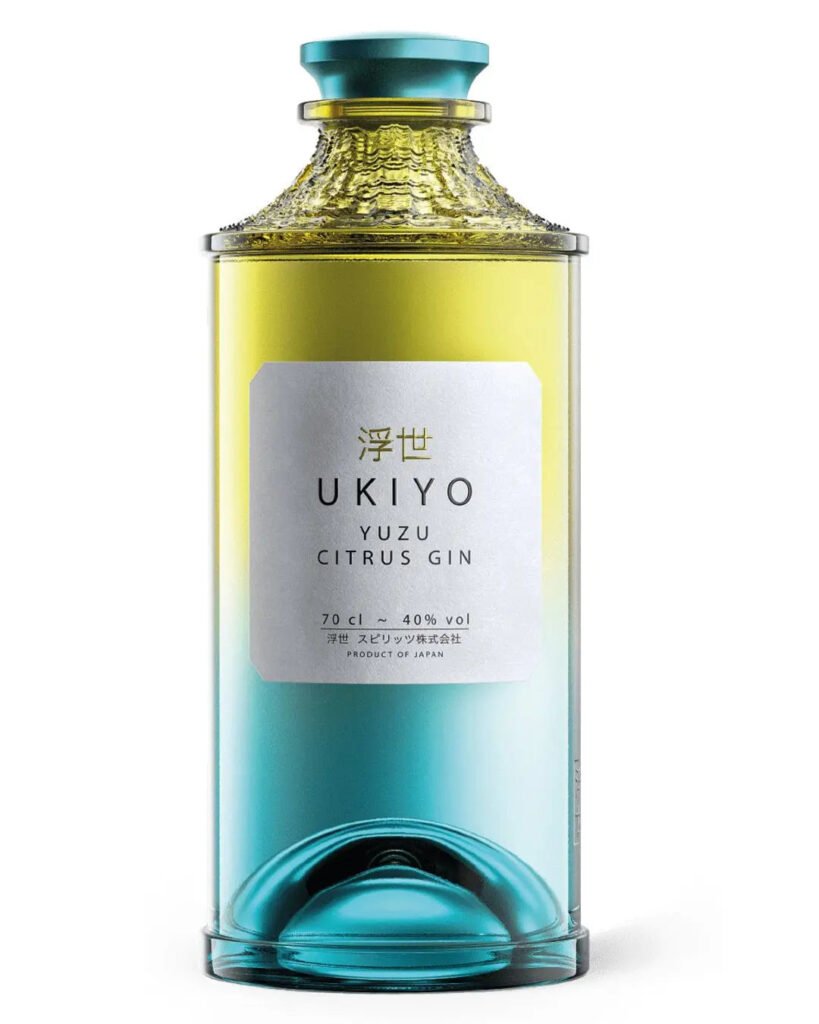 Wholesale Ukiyo Yuzu Citrus Japanese Gin 70 cl