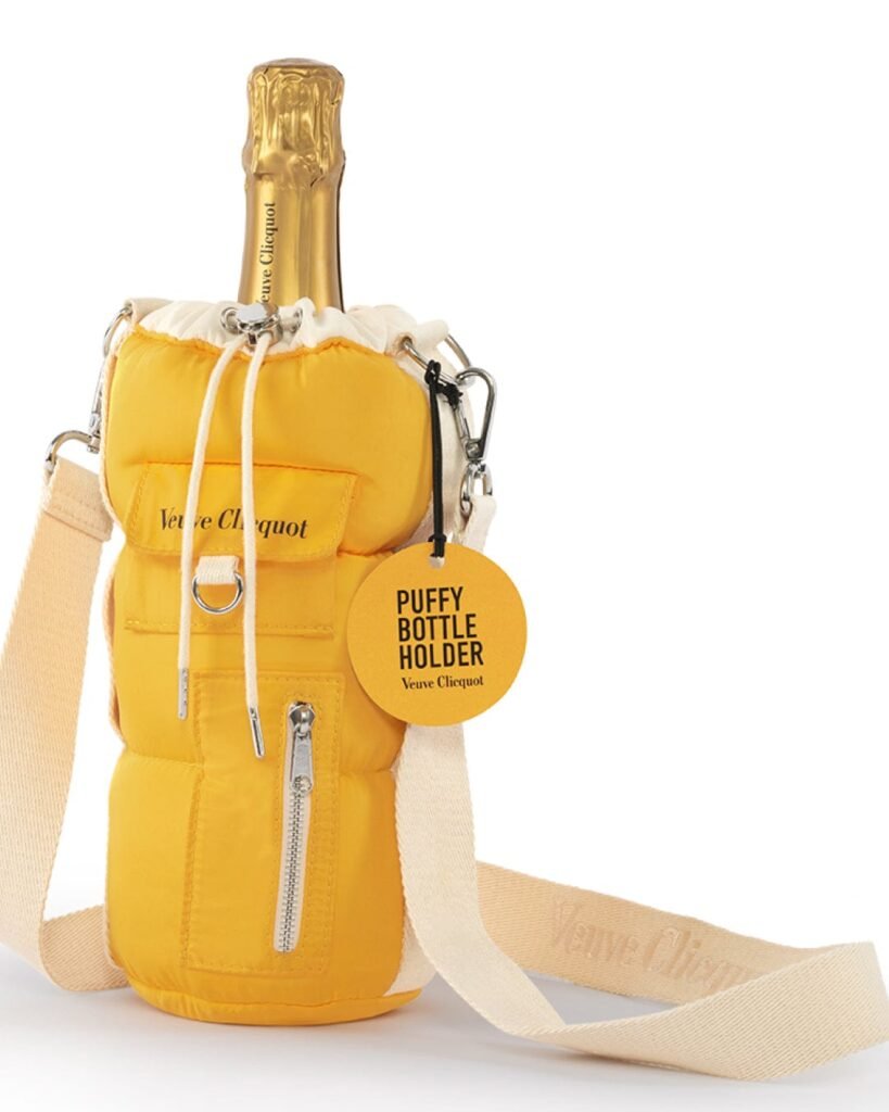 Wholesale Veuve Clicquot Puffy Yellow Label Brut Ice Jacket 75 cl